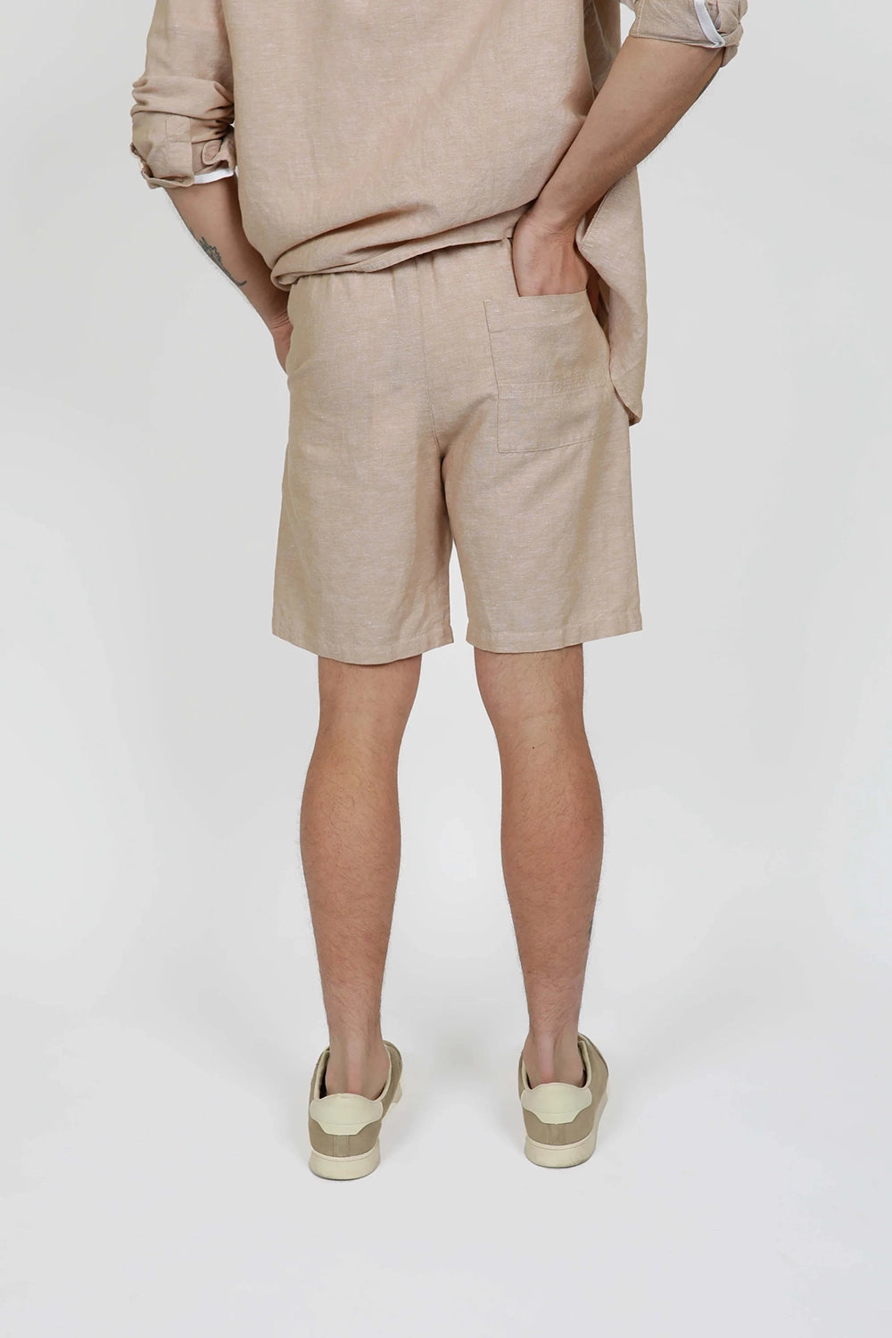 JAMES HARPER LINEN RELAXED WAIST SHORT JHSH33