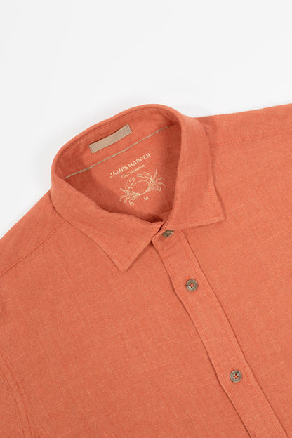 JAMES HARPER LINEN VISCOSE S/S SHIRT JHS501