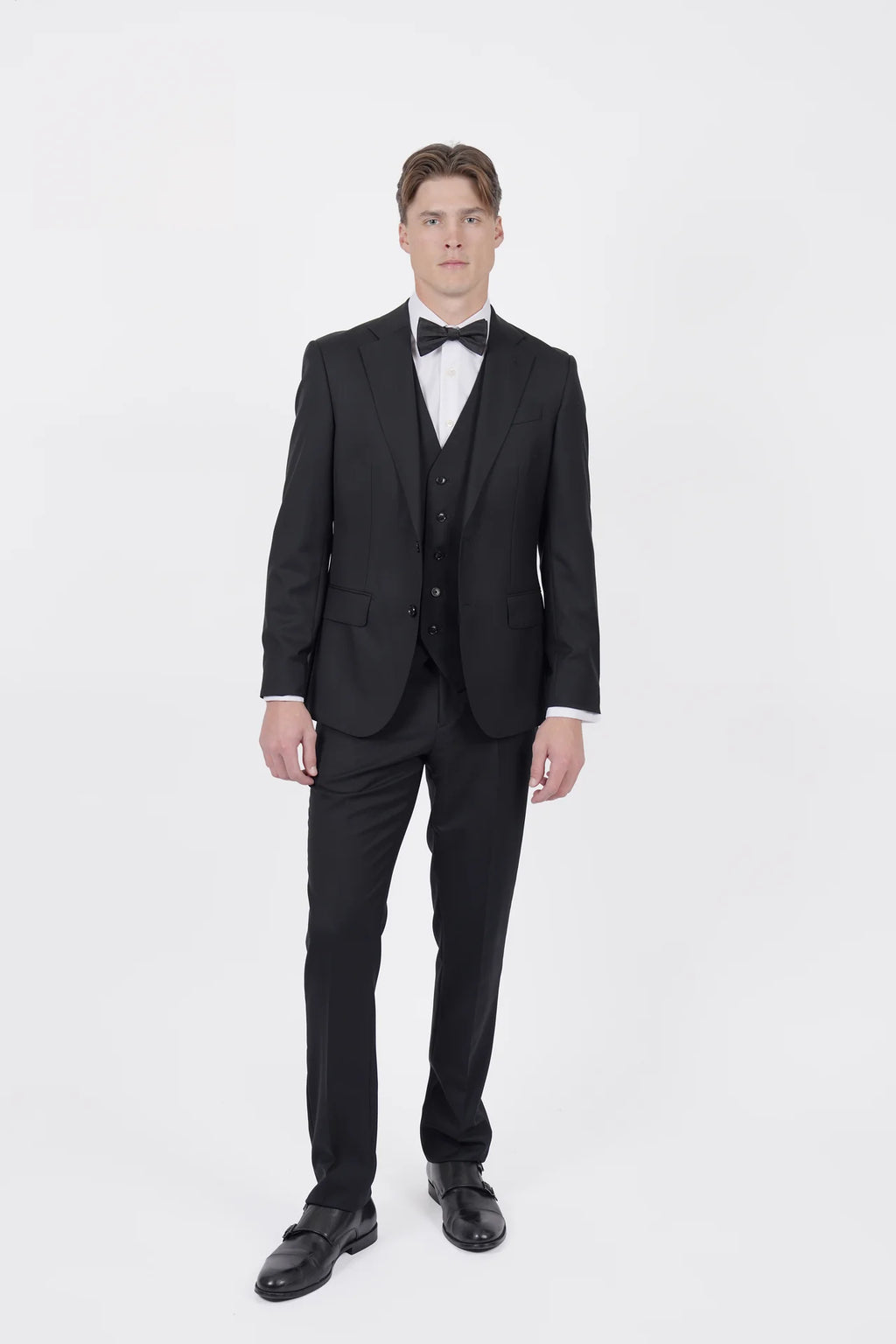 HARDY AMIES BRINSLEY 100% WOOL DINNER SUIT TROUSER PNT007