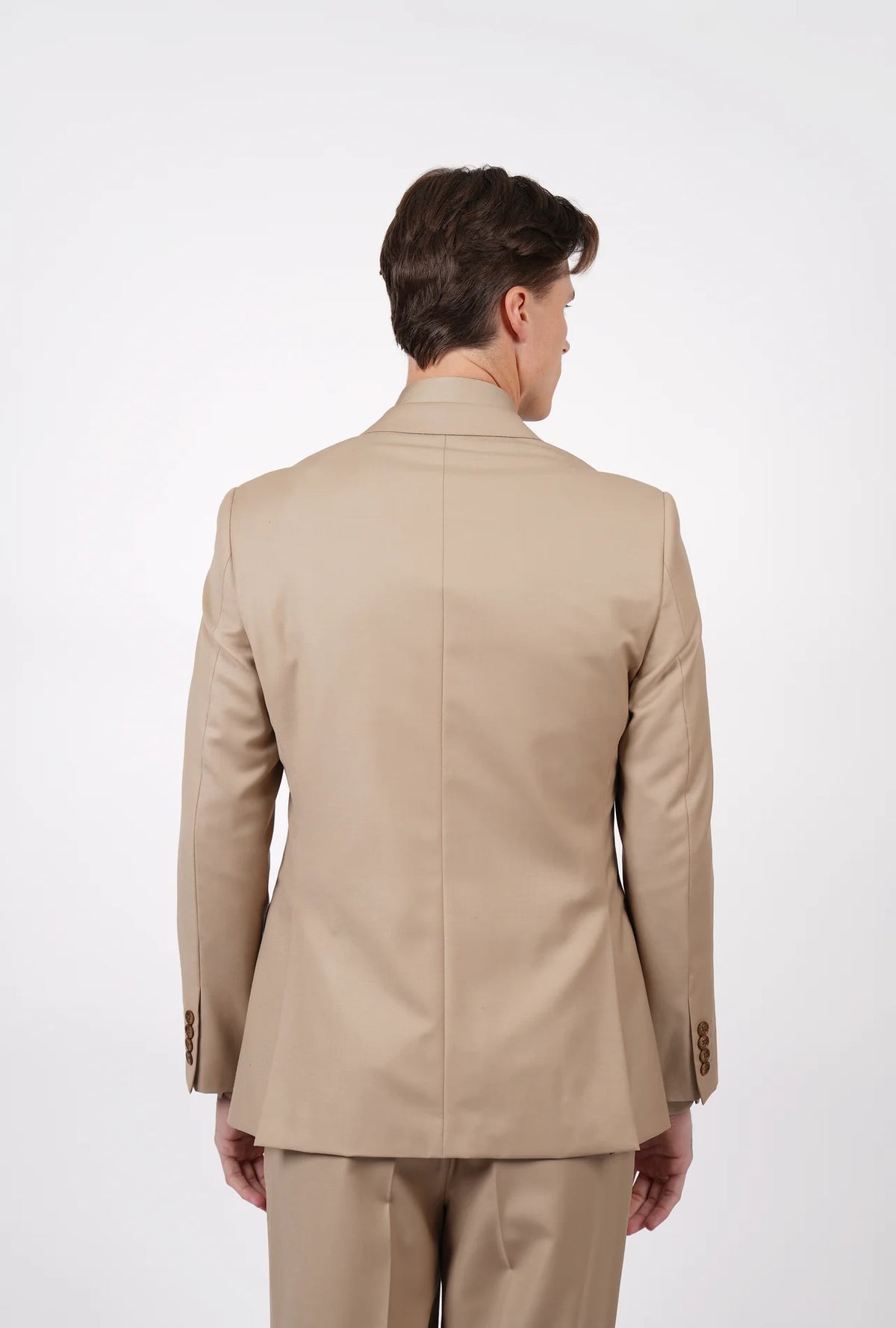HARDY AMIES BRINSLEY WOOL MIX DOUBLE BREASTED SUIT JACKET JKTDB539