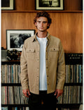 MR SIMPLE QUILTED CORD JACKET M093521