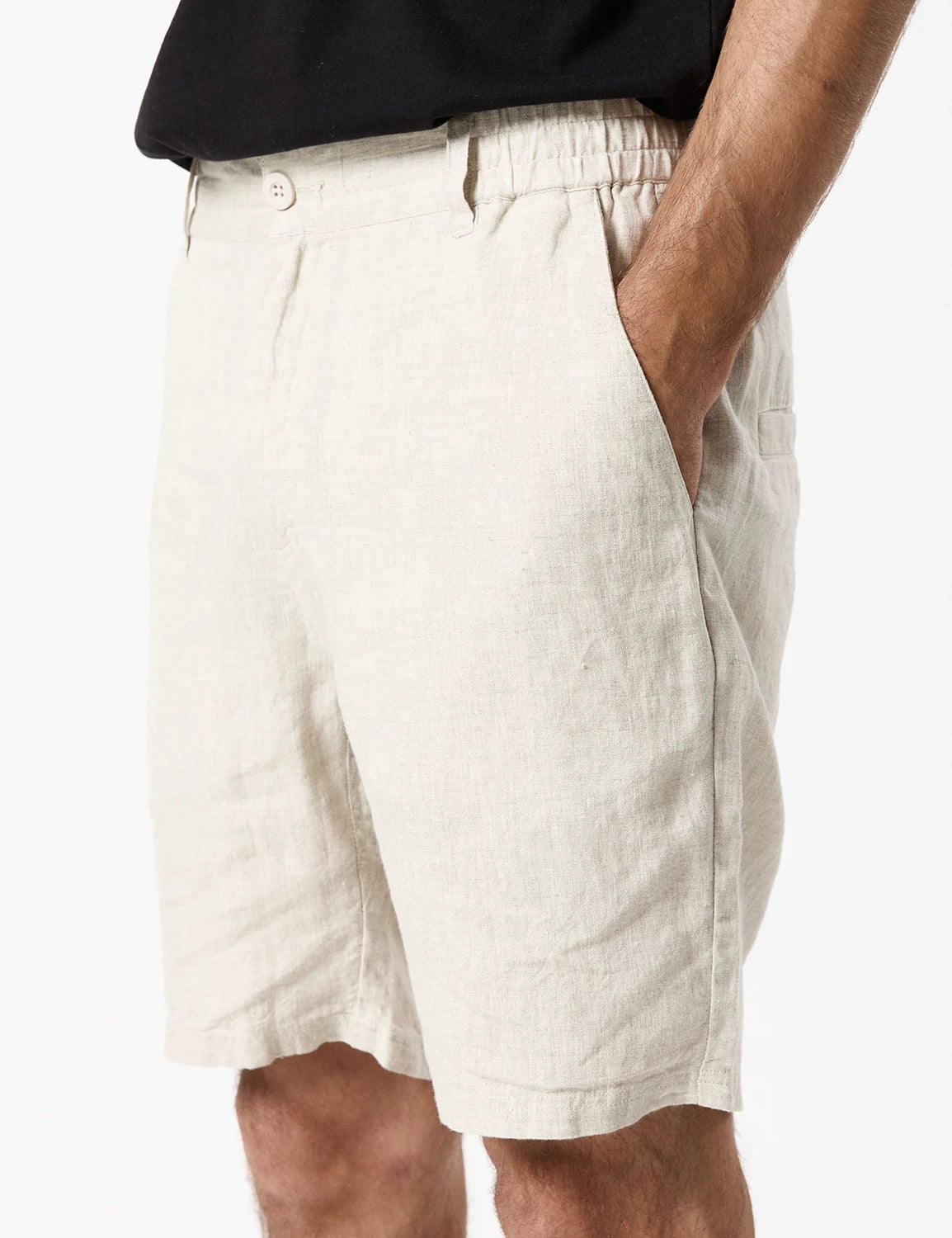 MR SIMPLE TANNER 3.0 LINEN SHORTS M103610