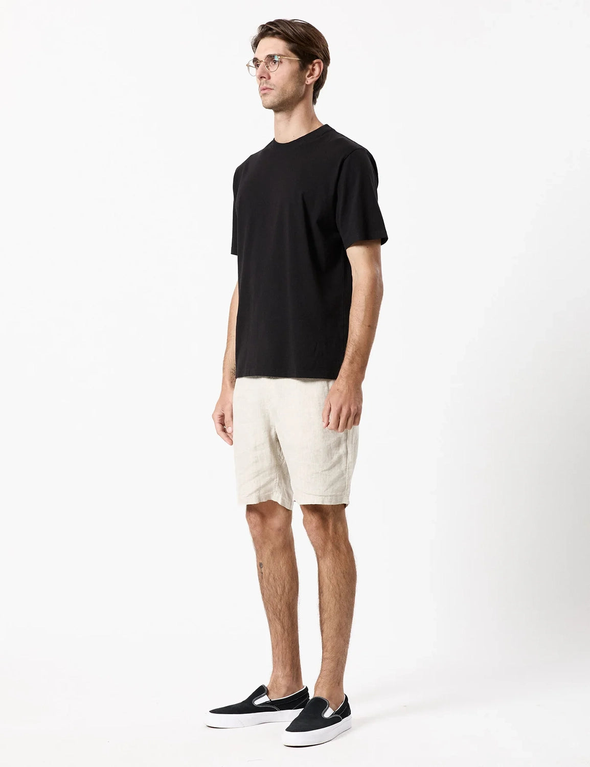 MR SIMPLE TANNER 3.0 LINEN SHORTS M103610