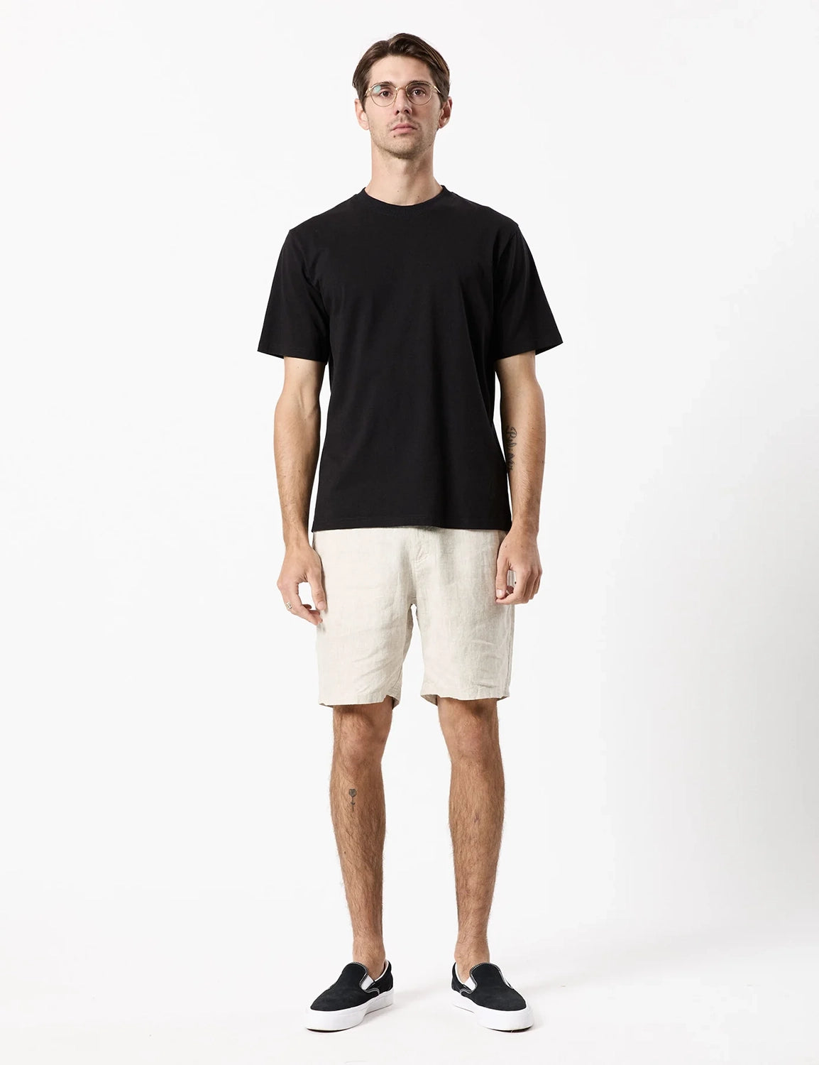 MR SIMPLE TANNER 3.0 LINEN SHORTS M103610