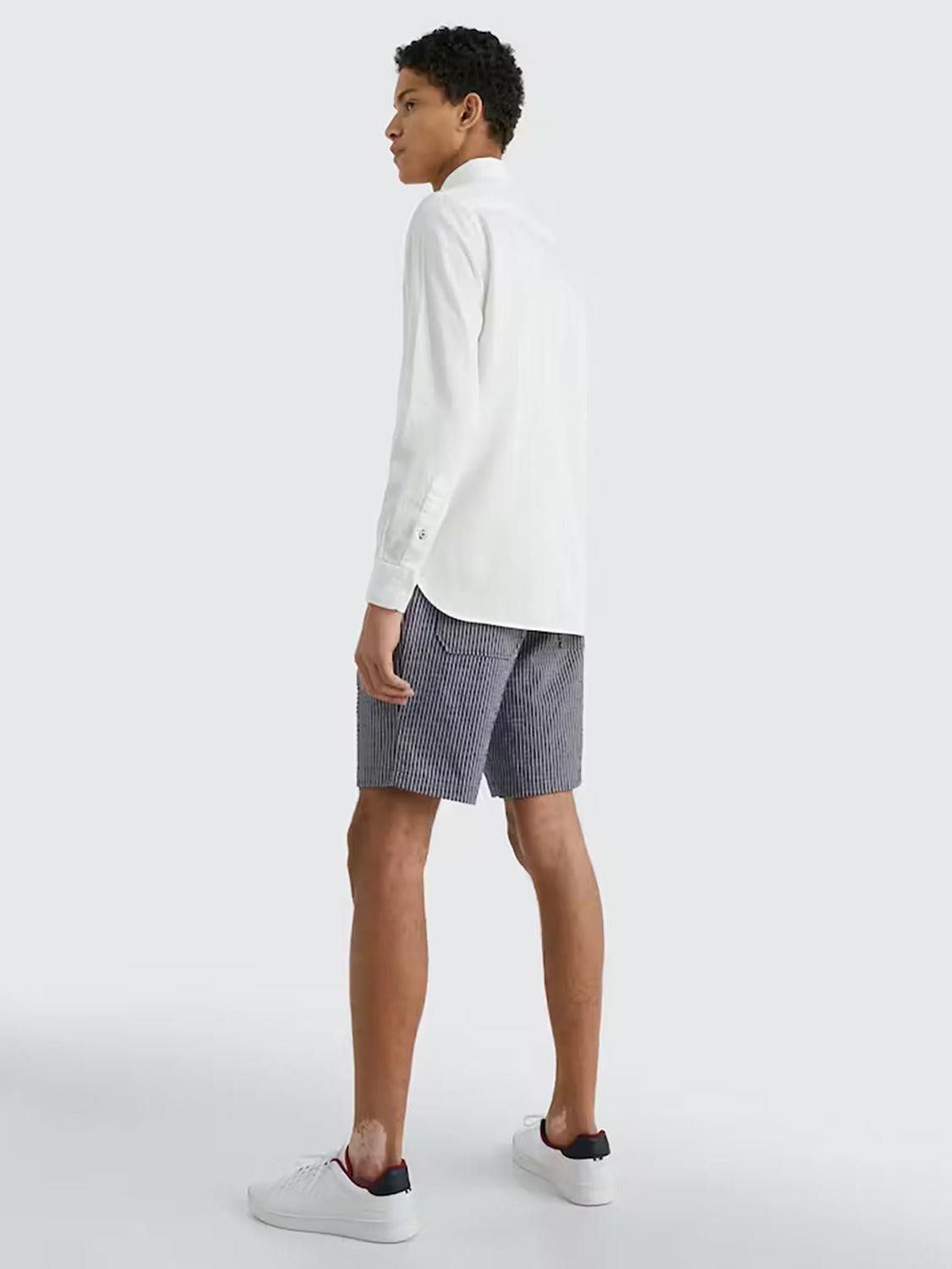 TOMMY HILFIGER FLEX DOBBY SLIM FIT L/S SHIRT MW0MW25038