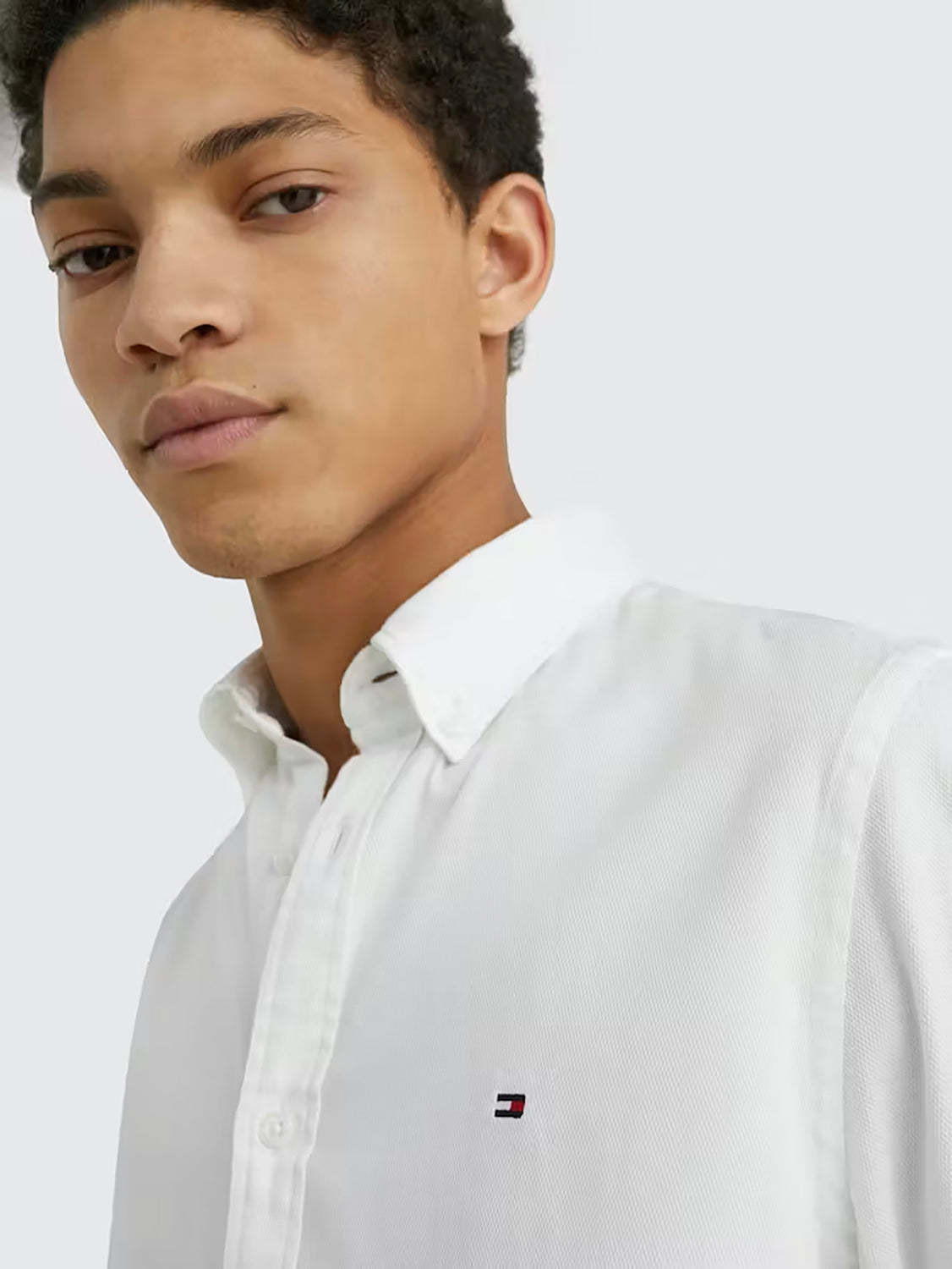 TOMMY HILFIGER FLEX DOBBY SLIM FIT L/S SHIRT MW0MW25038