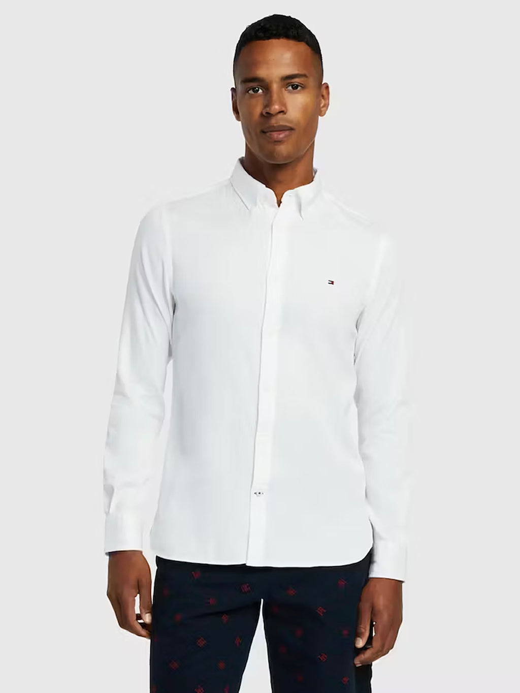 TOMMY HILFIGER FLEX DOBBY SLIM FIT L/S SHIRT MW0MW25038