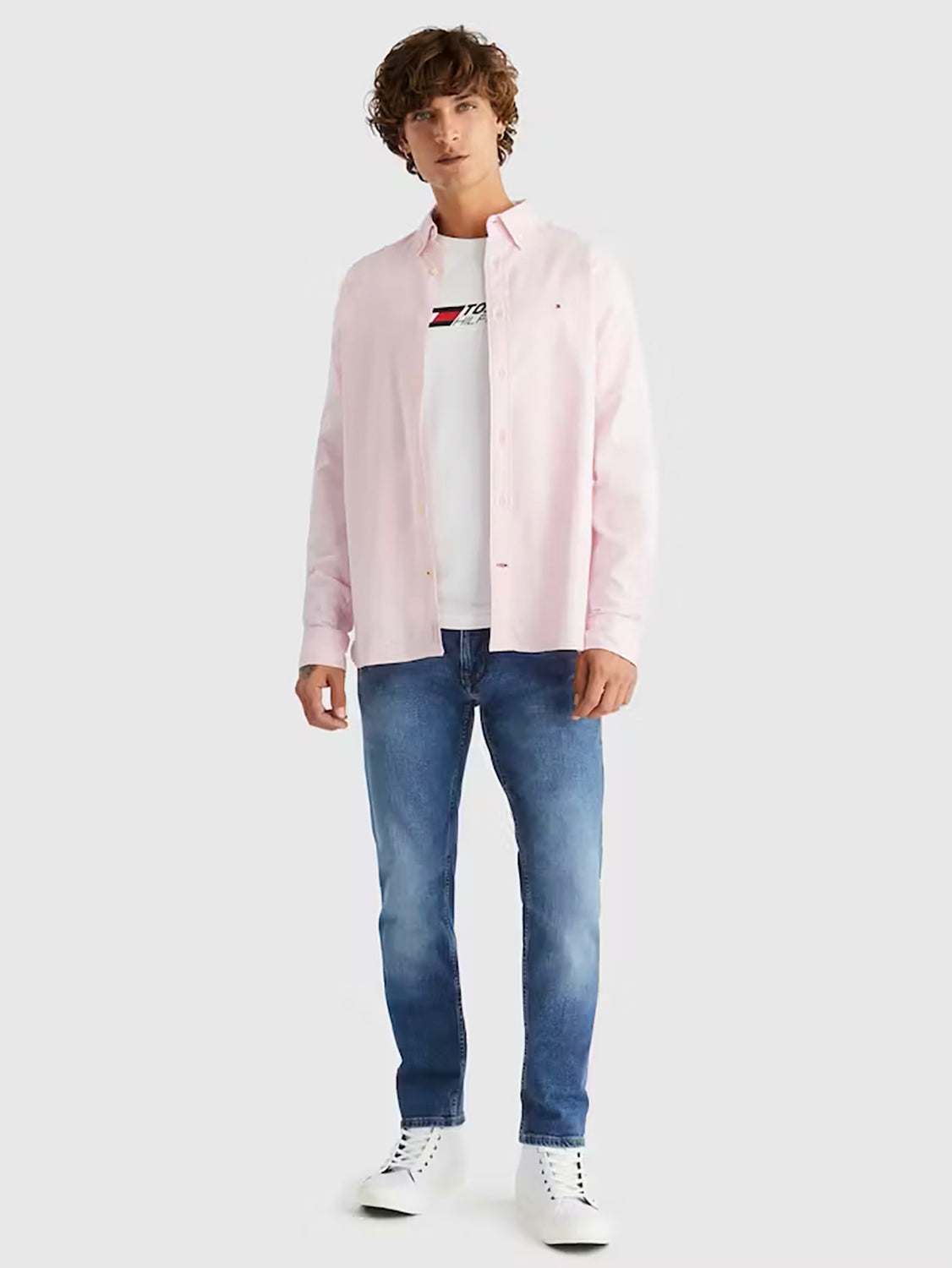 TOMMY HILFIGER 1985 FLEX OXFORD L/S SHIRT MW0MW29968