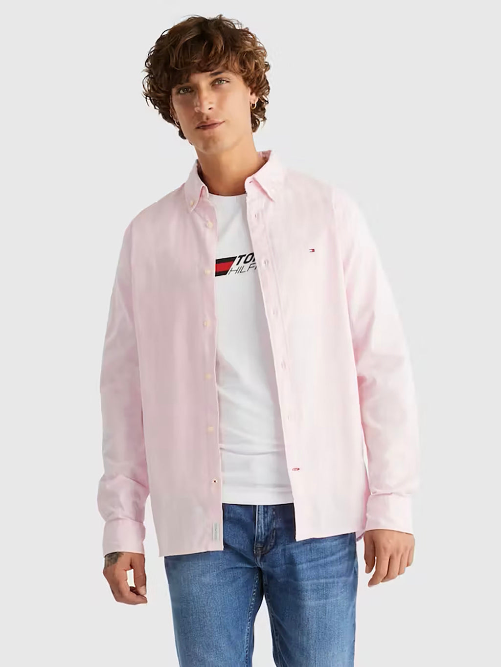 TOMMY HILFIGER 1985 FLEX OXFORD L/S SHIRT MW0MW29968