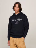 TOMMY HILFIGER SCRIPT LOGO HOODY MW0MW33631