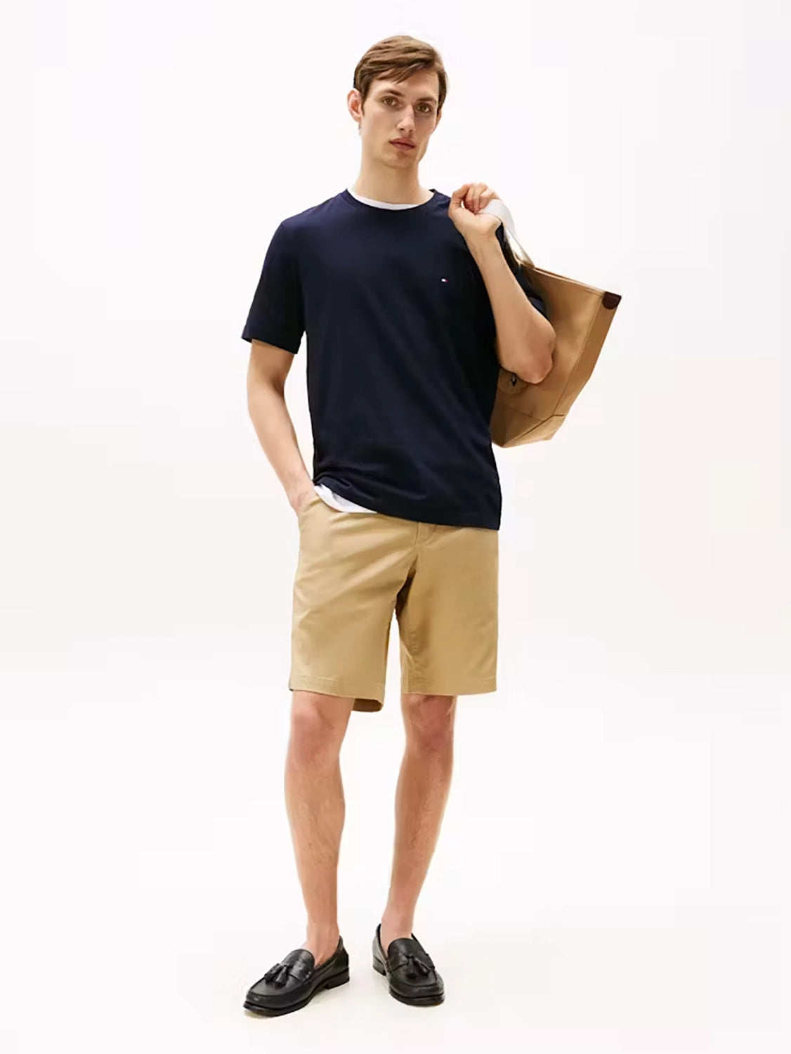 TOMMY HILFIGER ESSENTIAL REG FIT SOLID TSHIRT MW0MW37267