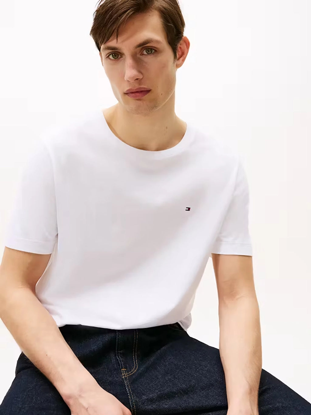 TOMMY HILFIGER ESSENTIAL REG FIT SOLID TSHIRT MW0MW37267