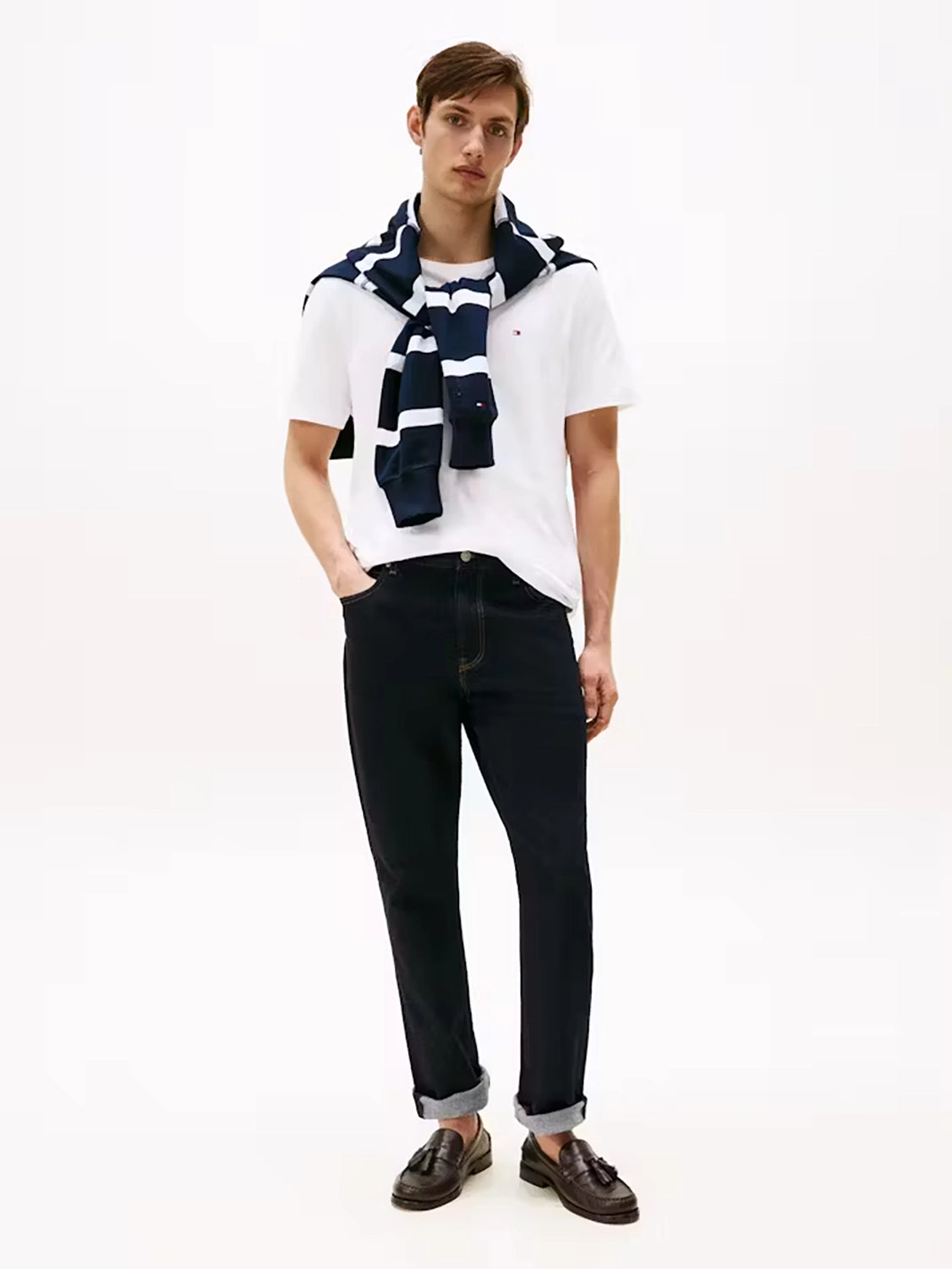 TOMMY HILFIGER ESSENTIAL REG FIT SOLID TSHIRT MW0MW37267