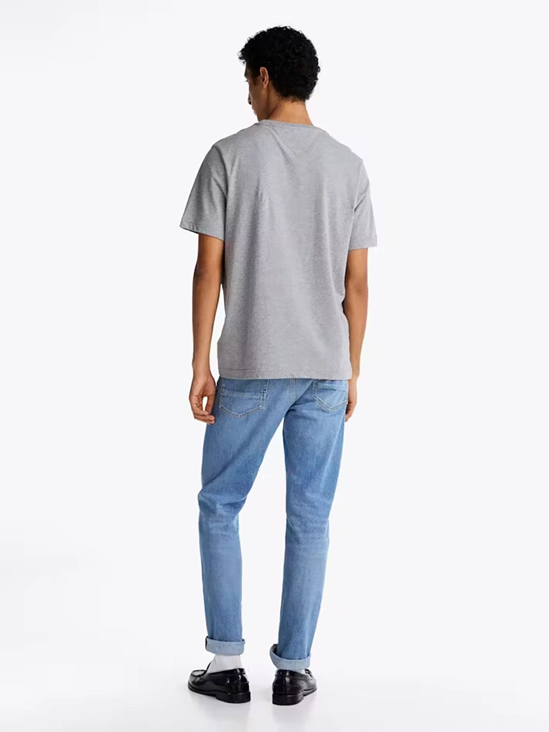 TOMMY HILFIGER ESSENTIAL REG FIT HEATHER TSHIRT MW0MW37268