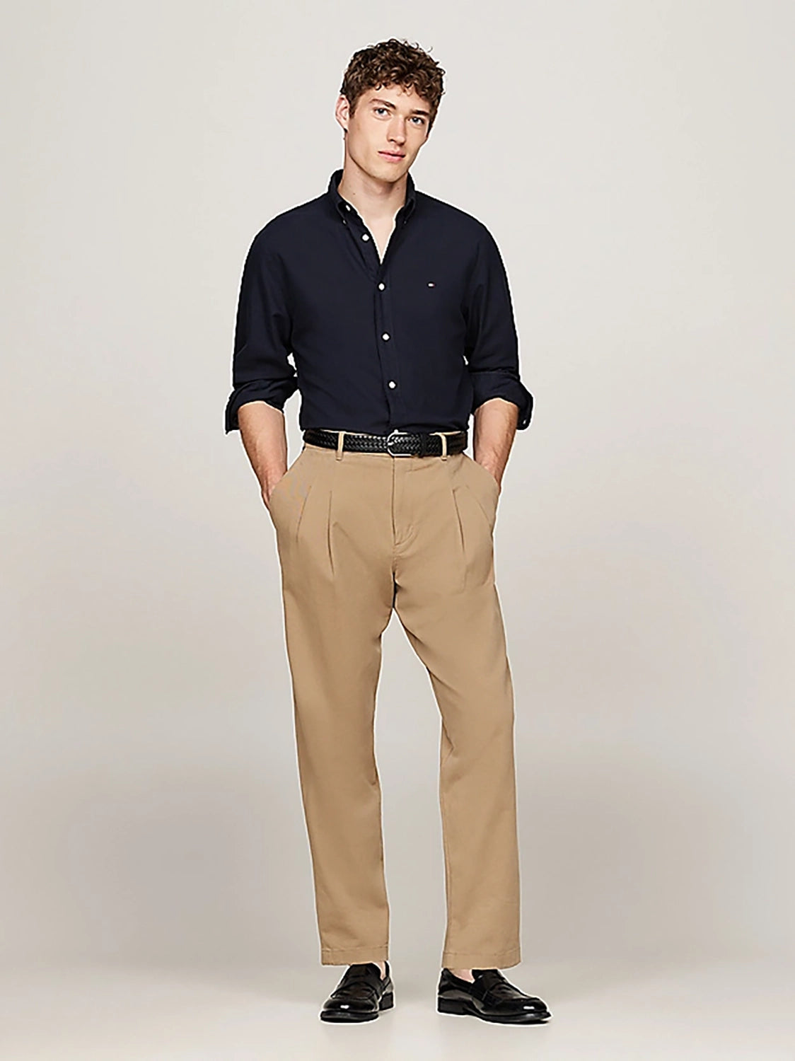 TOMMY HILFIGER GMD OXFORD REG FIT L/S SHIRT MW0MW37354