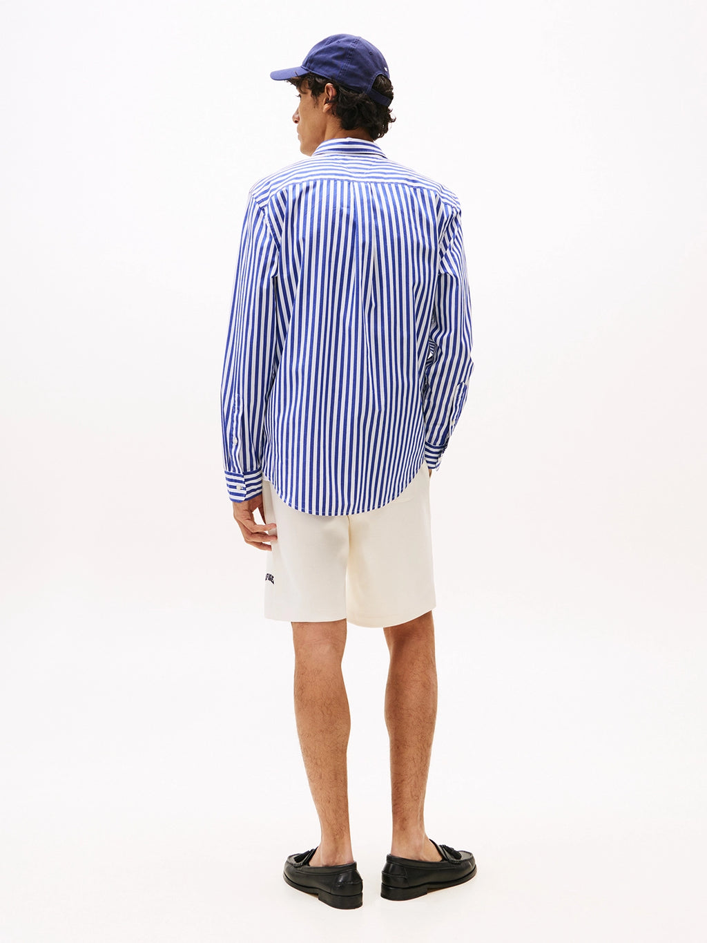 TOMMY HILFIGER COTTON POPLIN BOLD STRIPE L/S SHIRT MW0MW39451