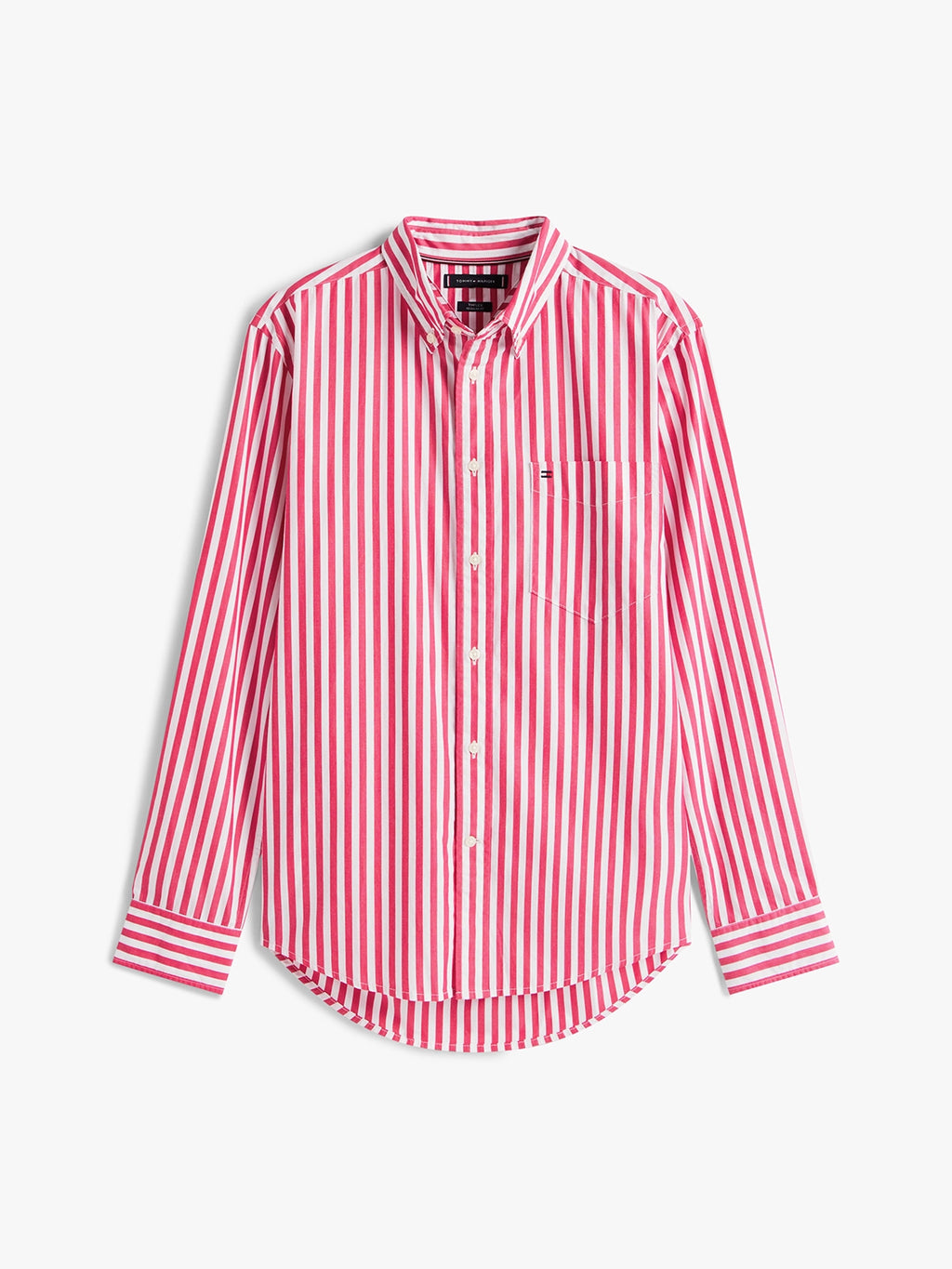 TOMMY HILFIGER COTTON POPLIN BOLD STRIPE L/S SHIRT MW0MW39451