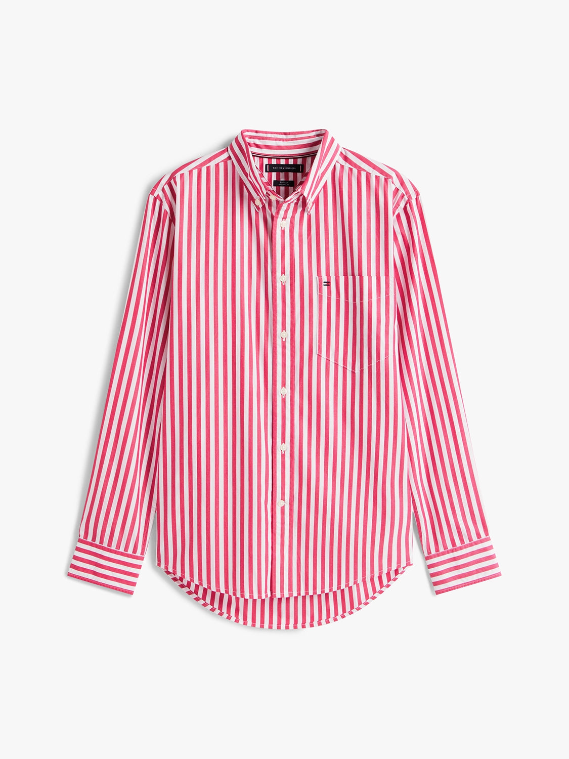 TOMMY HILFIGER COTTON POPLIN BOLD STRIPE L/S SHIRT MW0MW39451