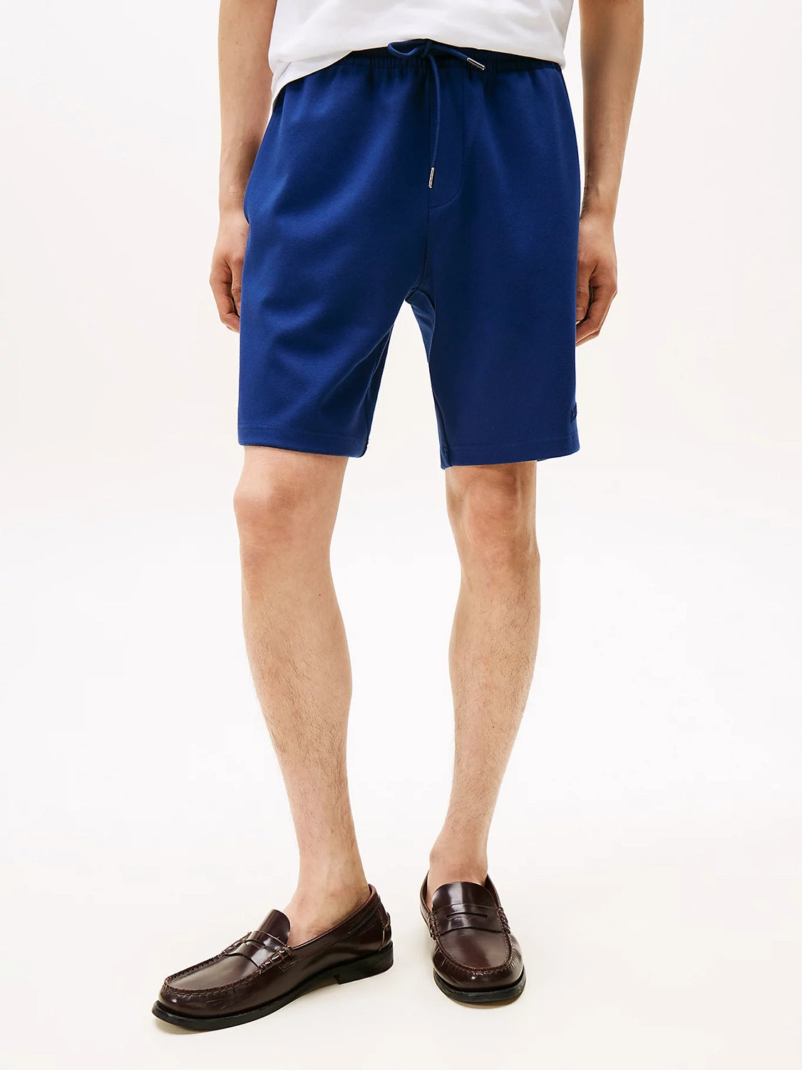 TOMMY HILFIGER SMALL EMBOSSED SWEAT SHORT MW0MW39687
