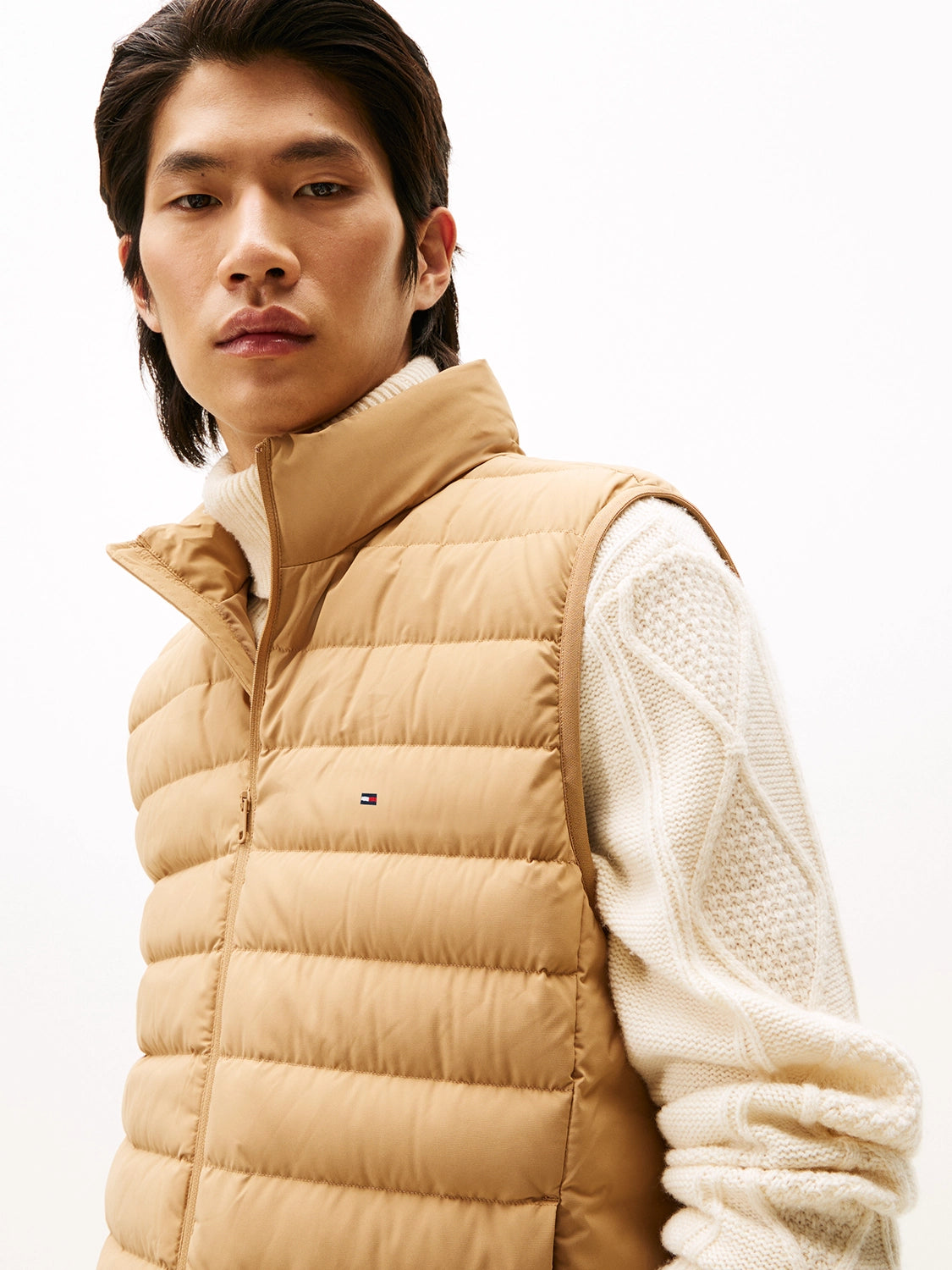 TOMMY HILFIGER LW GOOSE DOWN PACKABLE VEST MW0MW40171