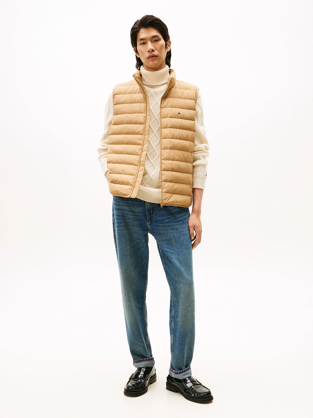 TOMMY HILFIGER LW GOOSE DOWN PACKABLE VEST MW0MW40171