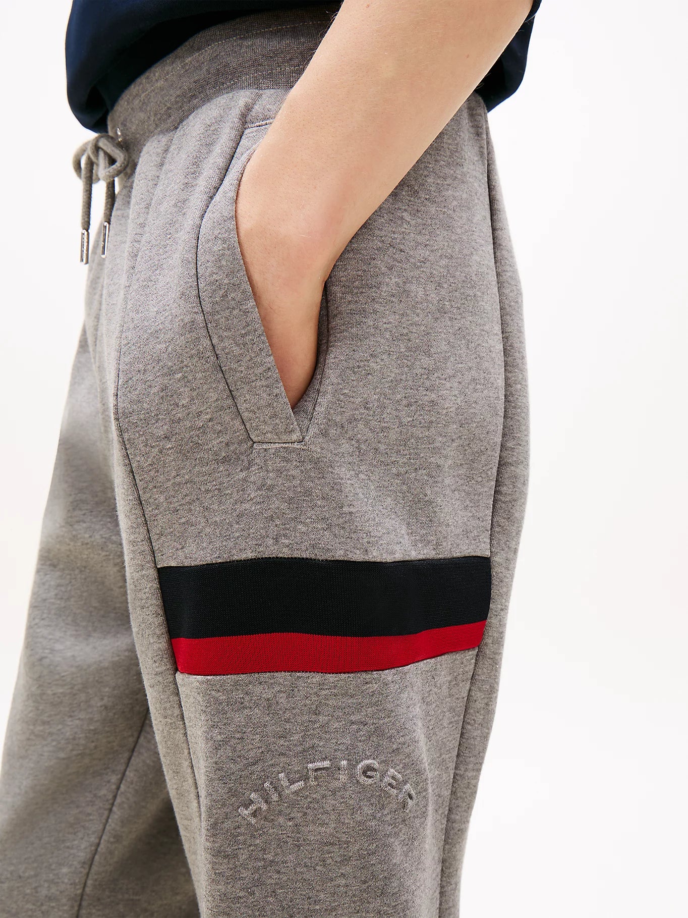 TOMMY HILFIGER RWB INSERT SWEATPANT MW0MW40416