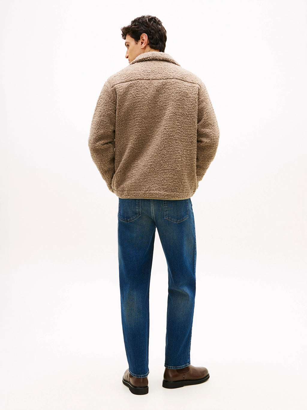 TOMMY HILFIGER TEDDY FLEECE ZIP THRU MW0MW40420