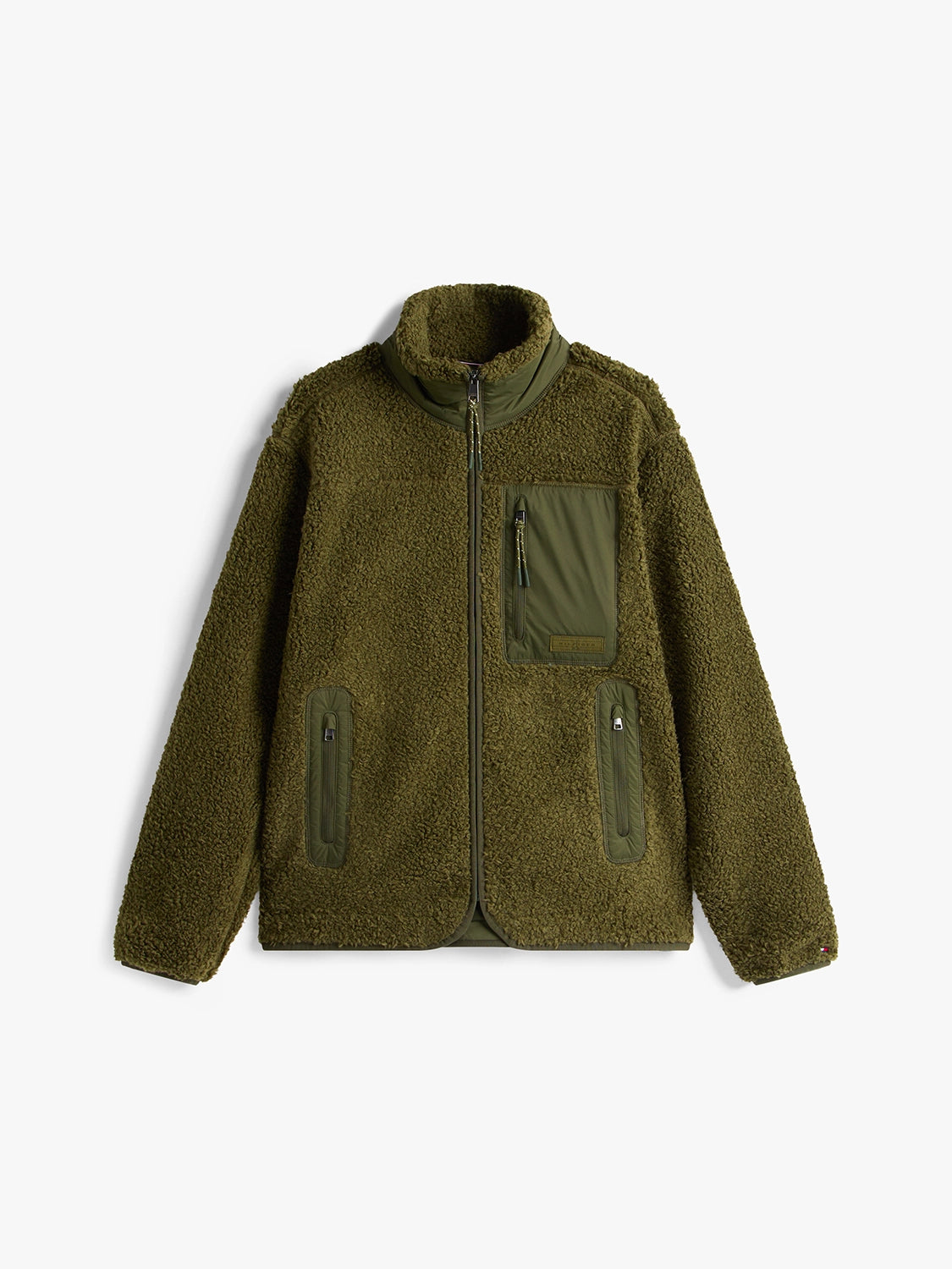 TOMMY HILFIGER TEDDY FLEECE ZIP THRU MW0MW40420