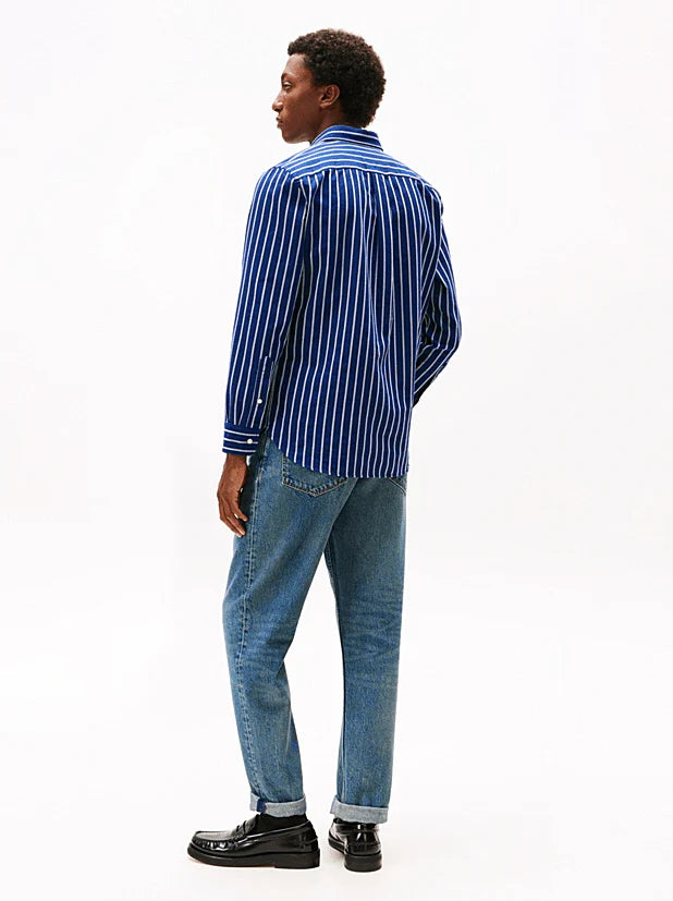 TOMMY HILFIGER HERITAGE OXFORD STRIPE L/S SHIRT MW0MW40464