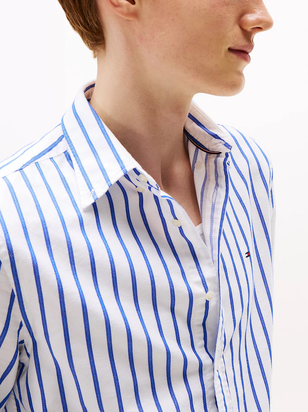 TOMMY HILFIGER HERITAGE OXFORD STRIPE L/S SHIRT MW0MW40464