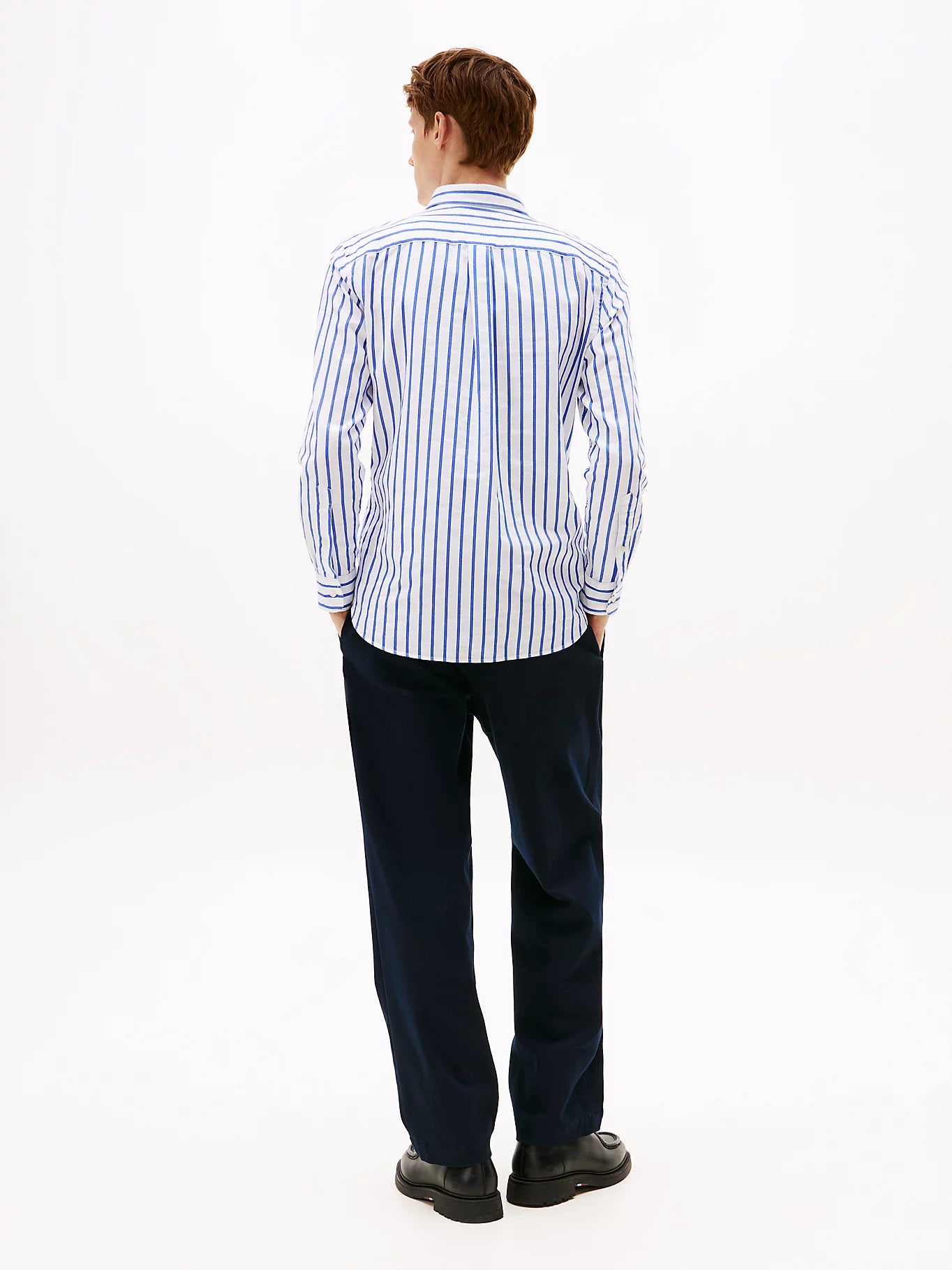 TOMMY HILFIGER HERITAGE OXFORD STRIPE L/S SHIRT MW0MW40464
