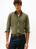 TOMMY HILFIGER SOLID CORDUROY L/S SHIRT MW0MW40486