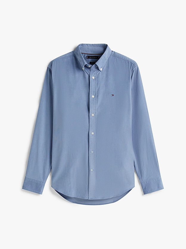 TOMMY HILFIGER SOLID CORDUROY L/S SHIRT MW0MW40486