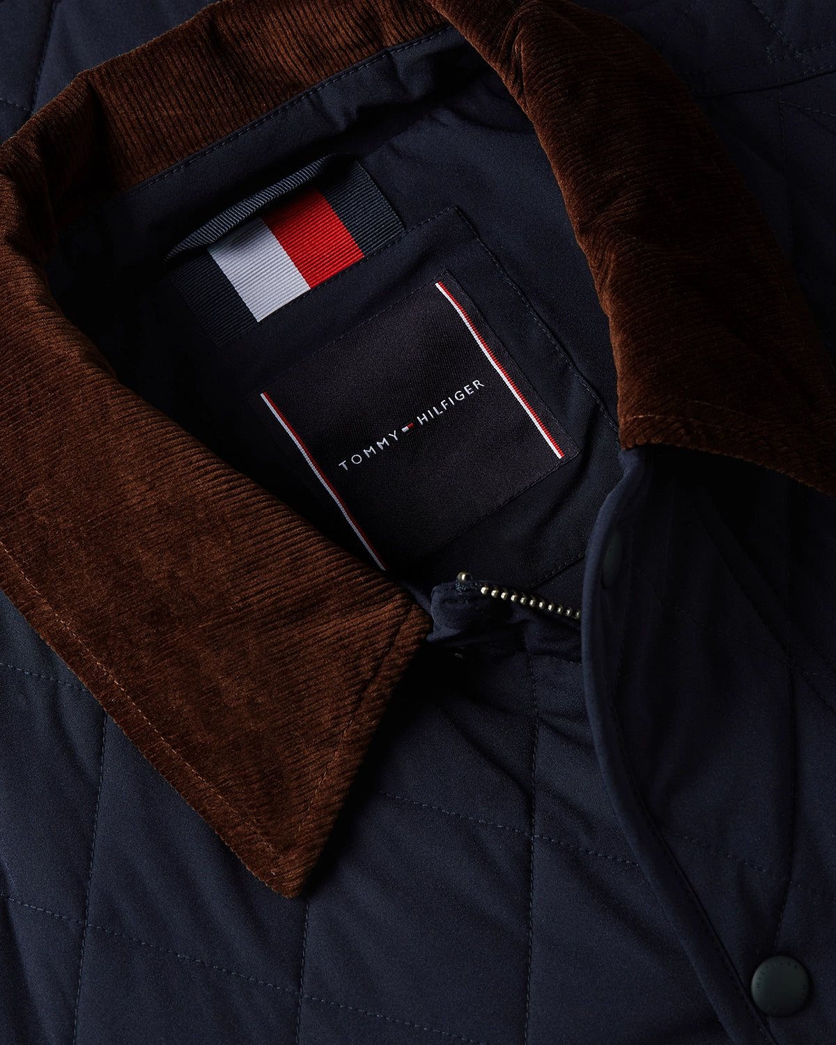 TOMMY HILFIGER DIAMOND QUILT JACKET MW0MW41402