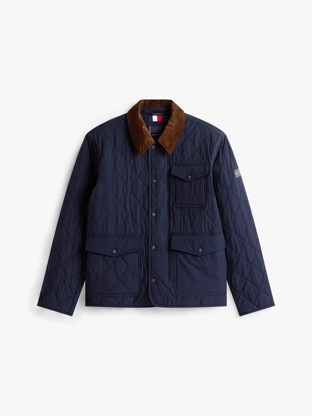 TOMMY HILFIGER DIAMOND QUILT JACKET MW0MW41402
