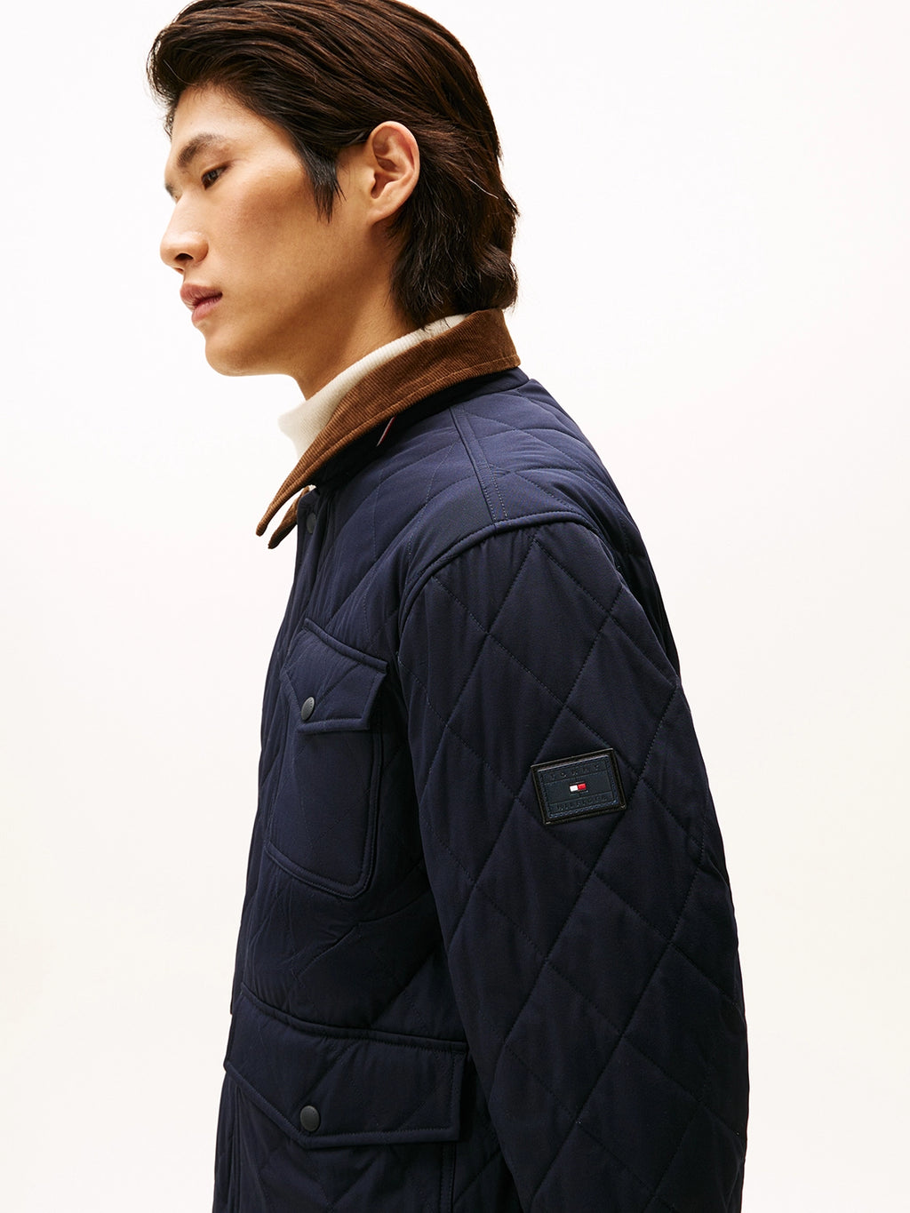 TOMMY HILFIGER DIAMOND QUILT JACKET MW0MW41402