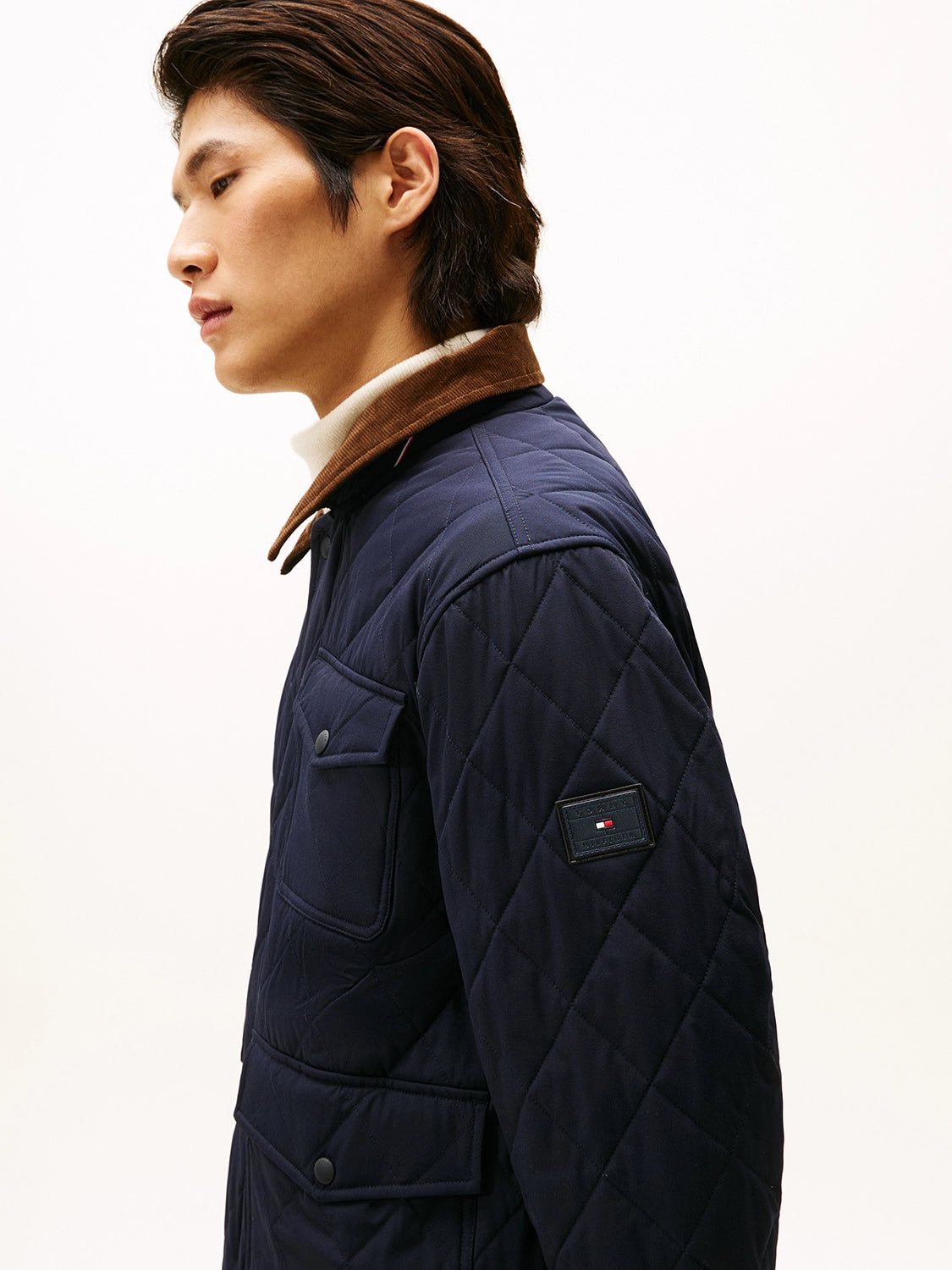 TOMMY HILFIGER DIAMOND QUILT JACKET MW0MW41402