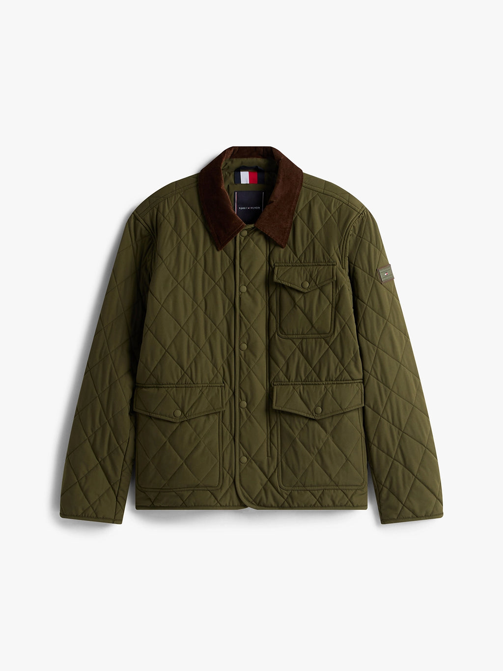 TOMMY HILFIGER DIAMOND QUILT JACKET MW0MW41402