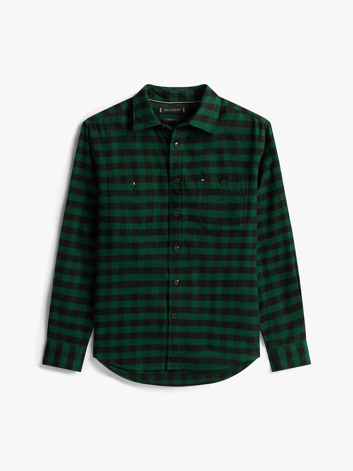 TOMMY HILFIGER BUFFALO CHECK L/S SHIRT MW0MW41496