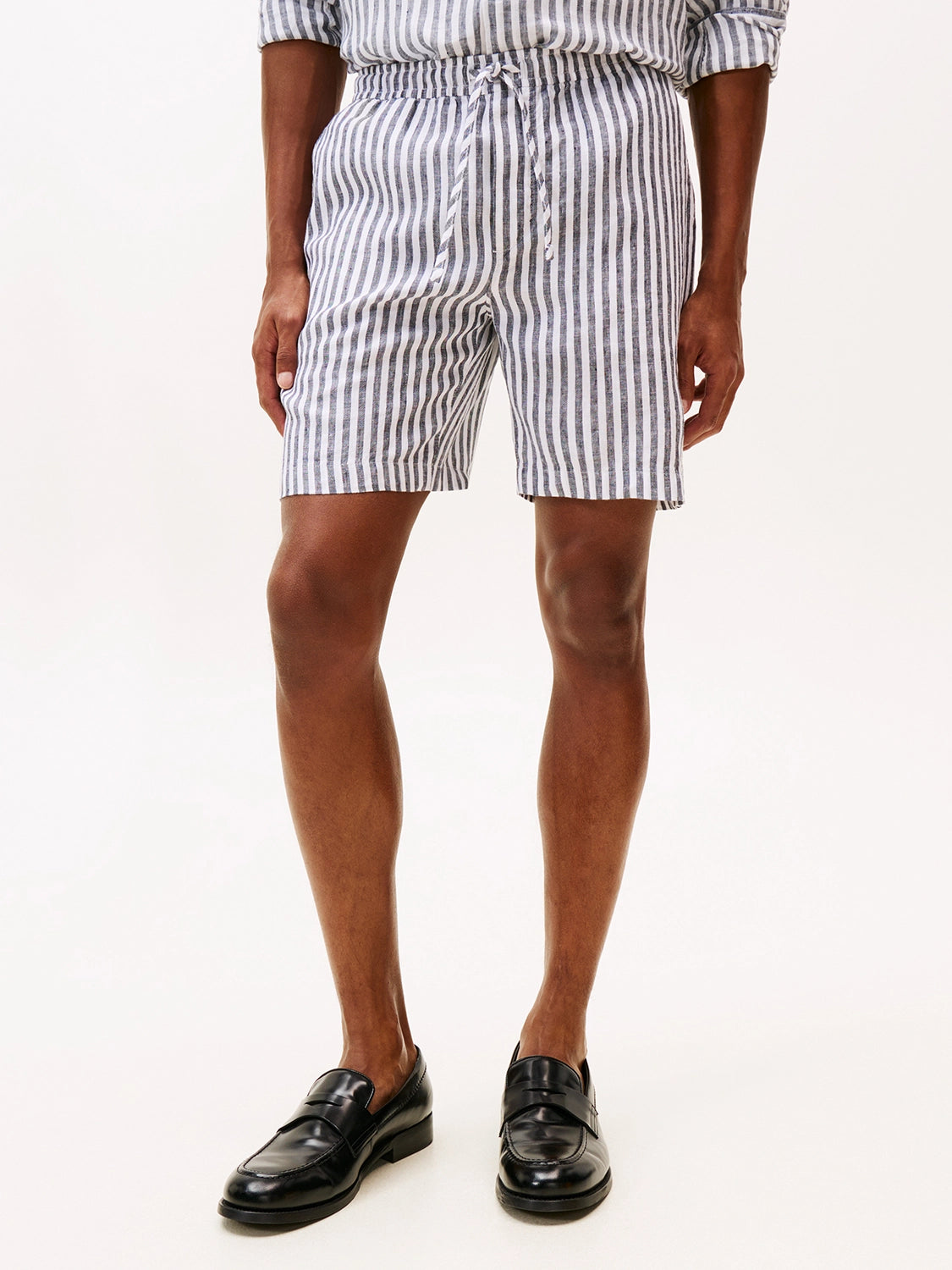TOMMY HILFIGER MERCER LINEN STRIPE SHORT MW0MW41510