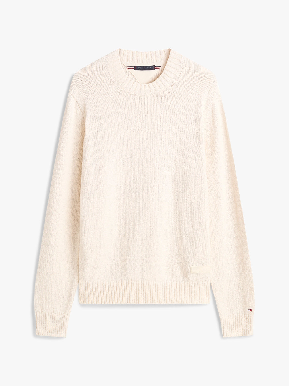 TOMMY HILFIGER SOFT TEXTURED CREW NECK KNIT MW0MW41653
