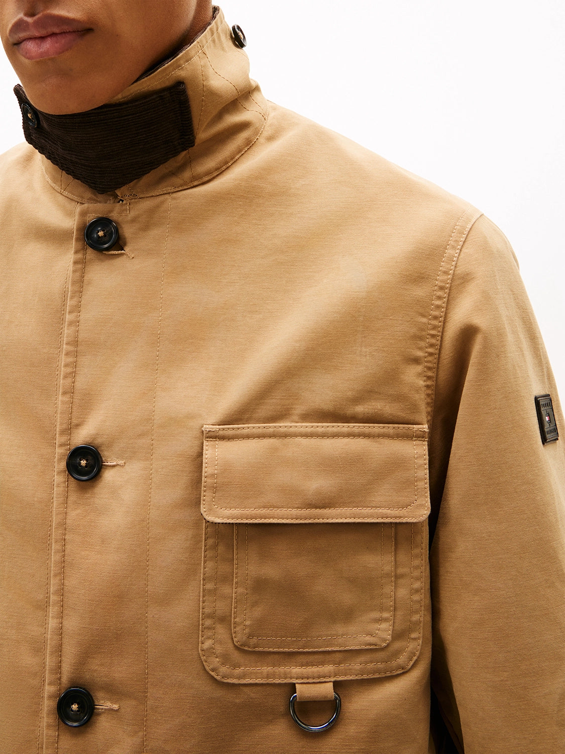 TOMMY HILFIGER WAXED BARN JACKET MW0MW41925