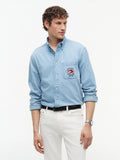 TOMMY HILFIGER AMERICANA DENIM EMB L/S SHIRT MW0MW44268