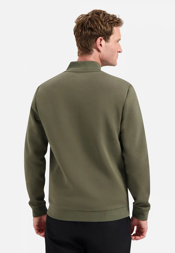 NO EXCESS FULL ZIP PIQUE KNITTED BOMBER SWEATSHIRT N1006