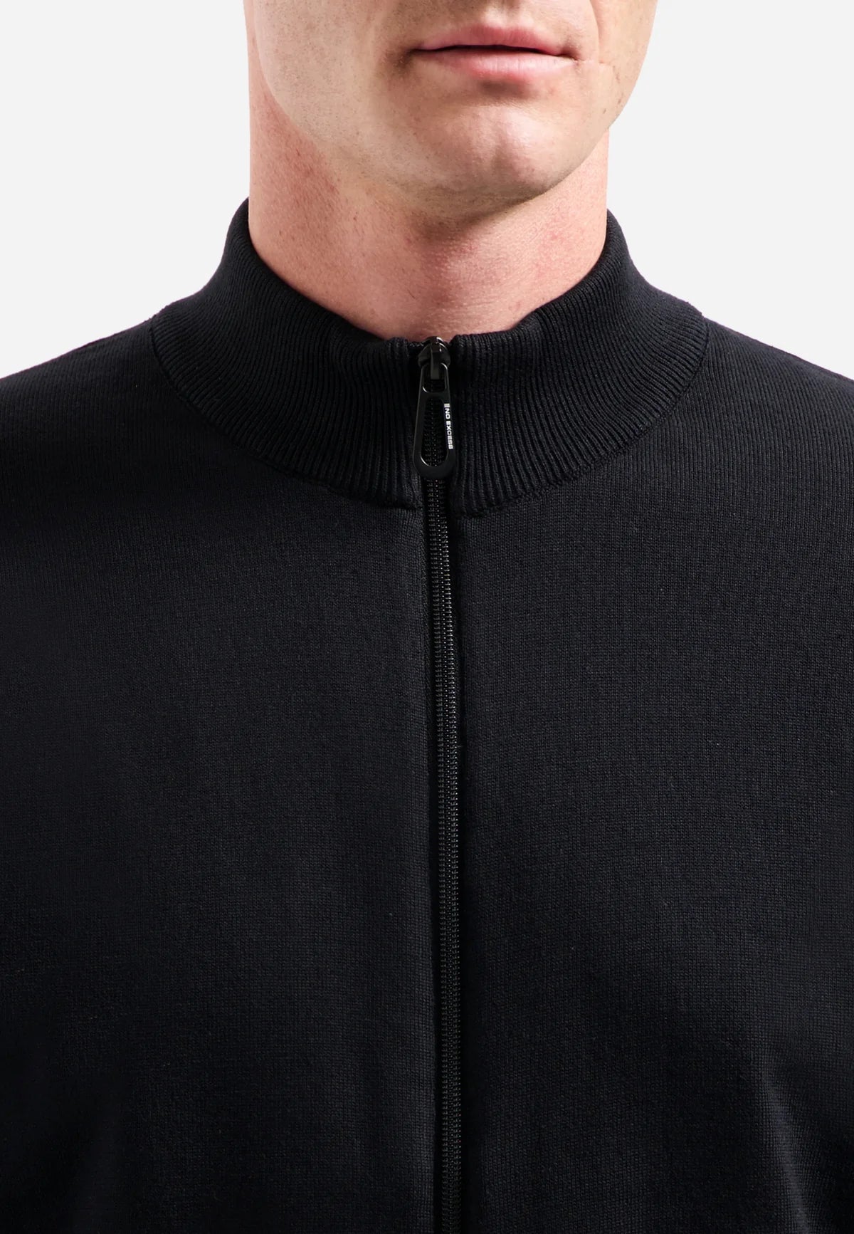 NO EXCESS FULL ZIP MELANGE CARDIGAN SWEATSHIRT N2154