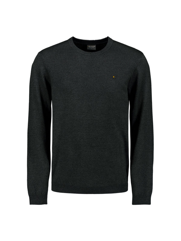 NO EXCESS CREW NECK MELANGE PULLOVER N2180