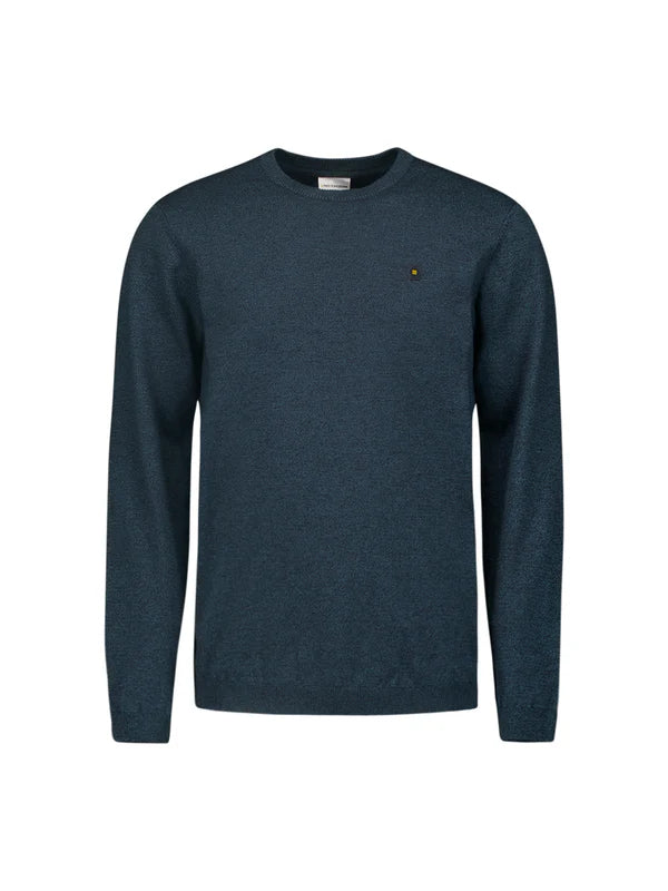NO EXCESS CREW NECK MELANGE PULLOVER N2180