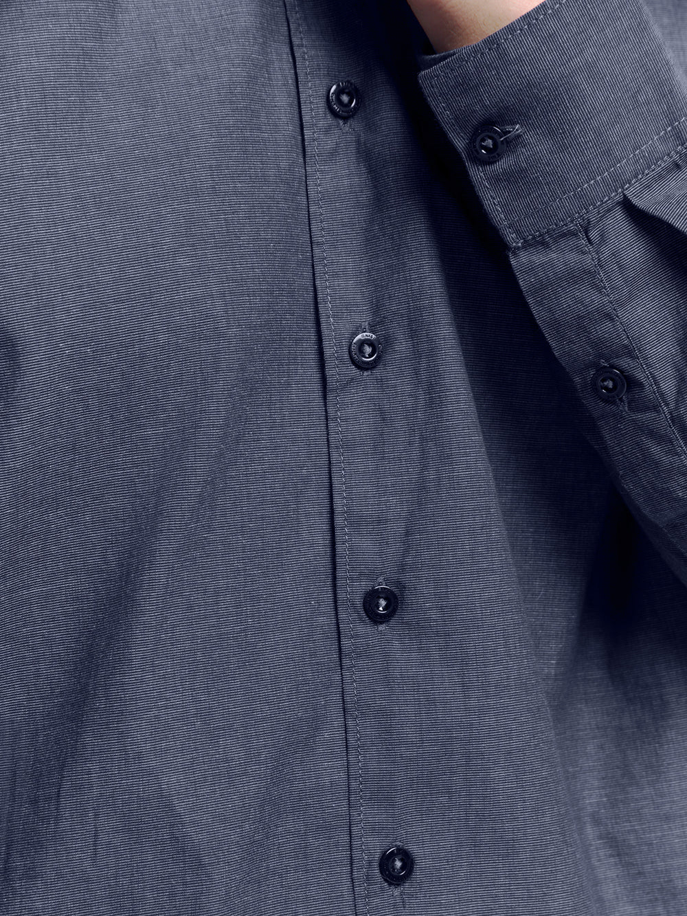 NO EXCESS FILL-A-FILL L/S STRETCH COTTON SHIRT N4330