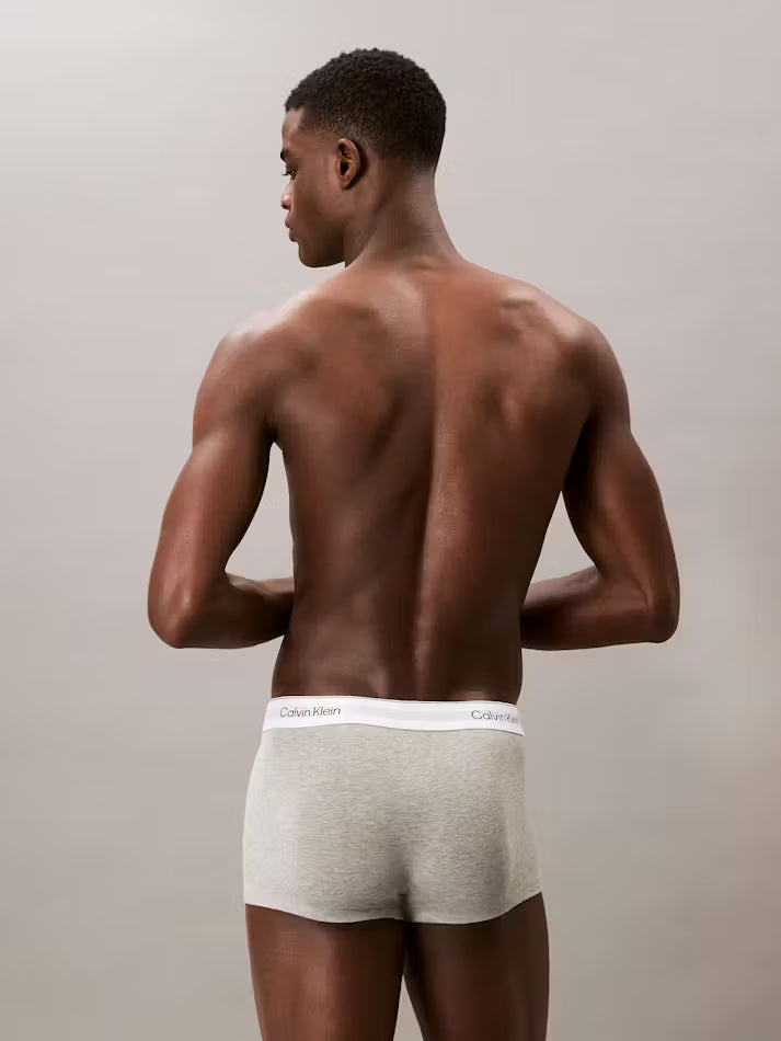 CALVIN KLEIN ICON COTTON STRETCH 3PK LOW RISE TRUNK NB4389