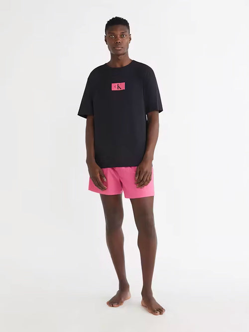 CALVIN KLEIN CK96 WOVEN BOXER TSHIRT PJ SET NM2527